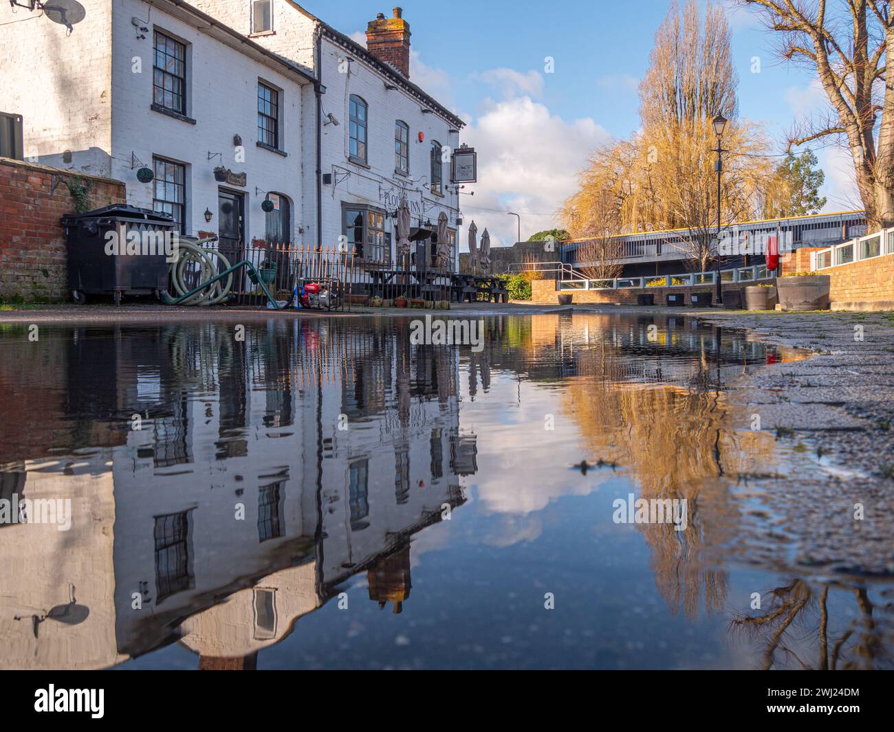 2024 Flooding in Upton on Severn, UK Stock Photo - Alamy