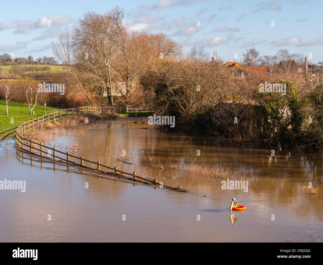 2024 Flooding in Upton on Severn, UK Stock Photo - Alamy