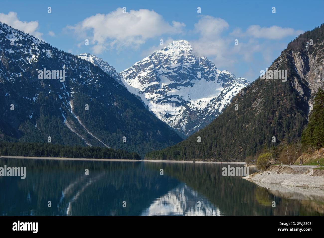 Plansee Österreich Stock Photo