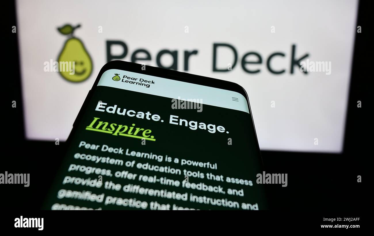 Pear deck logo hires stock photography and images Alamy