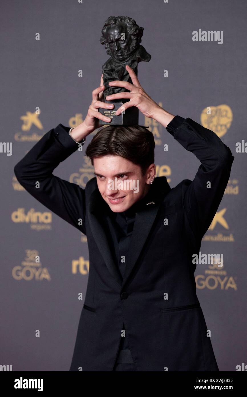 Madrid, Spain. 10th Feb, 2024. Matías Recalt attends 'the red carpet at ...