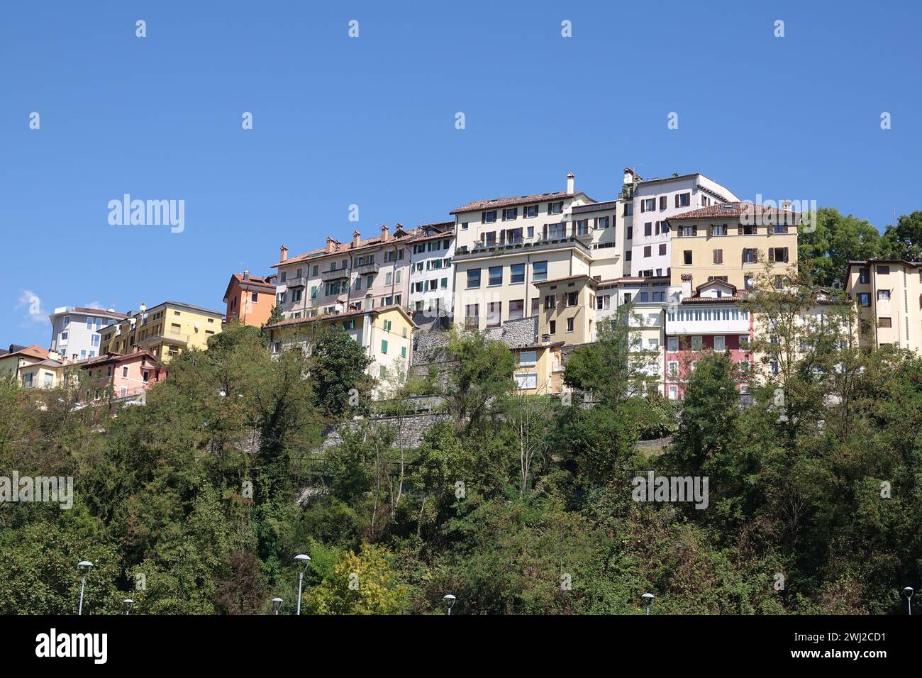 Old town of Belluno Stock Photo