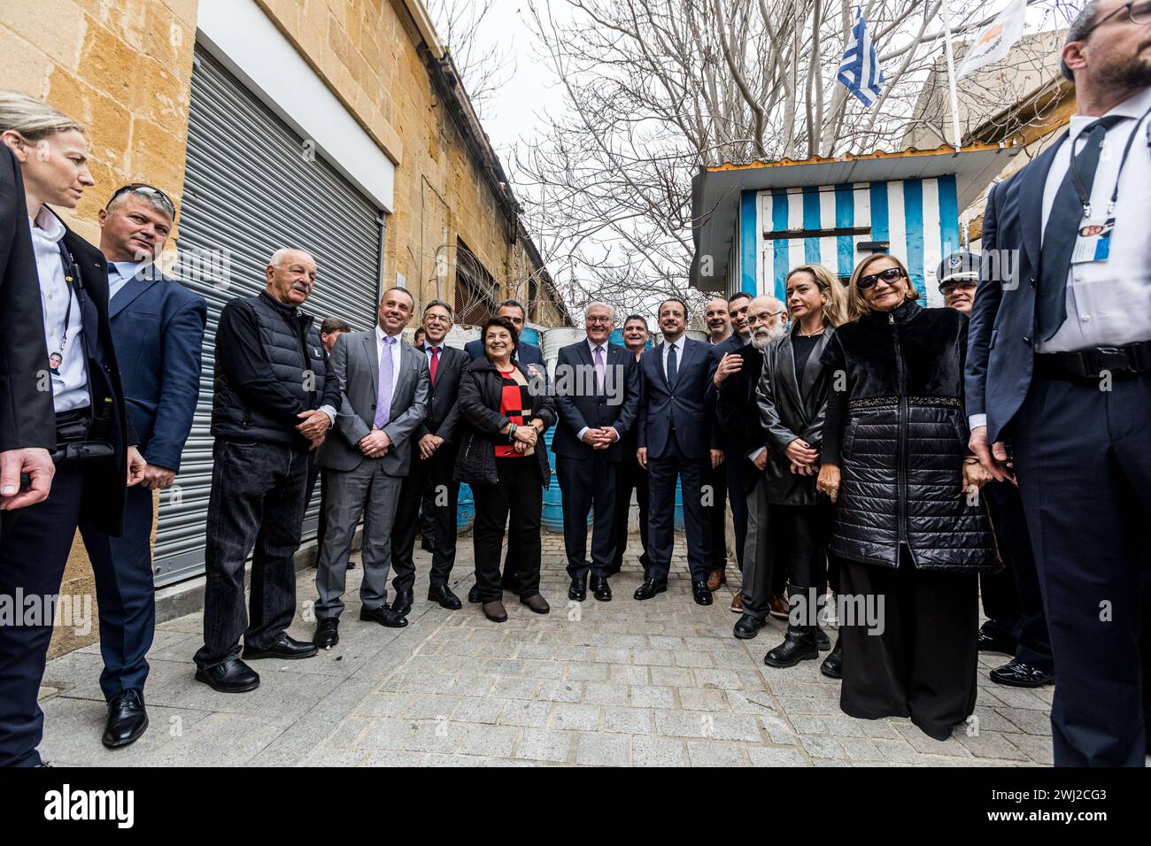 Nicosia, Nicosia, Cyprus. 12th Feb, 2024. CONSTANTINOS YIORKADJIS ...