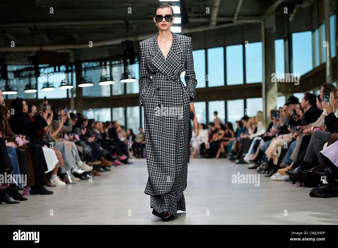 The Carolina Herrera collection is modeled during Fashion Week, Monday