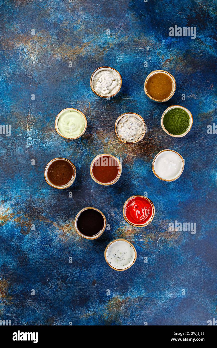 Various sauces hi-res stock photography and images - Alamy