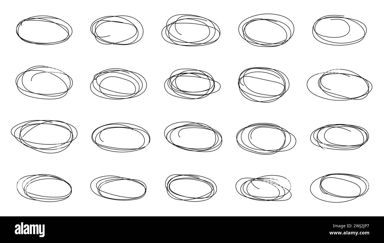 Abstract grunge frames and borders elements. Vector abstract hand drawn ...
