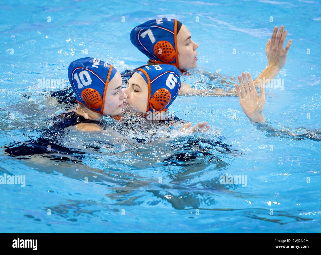 DOHA - Lieke Rogge, Simone van der Kraats and Bente Rogge after the ...
