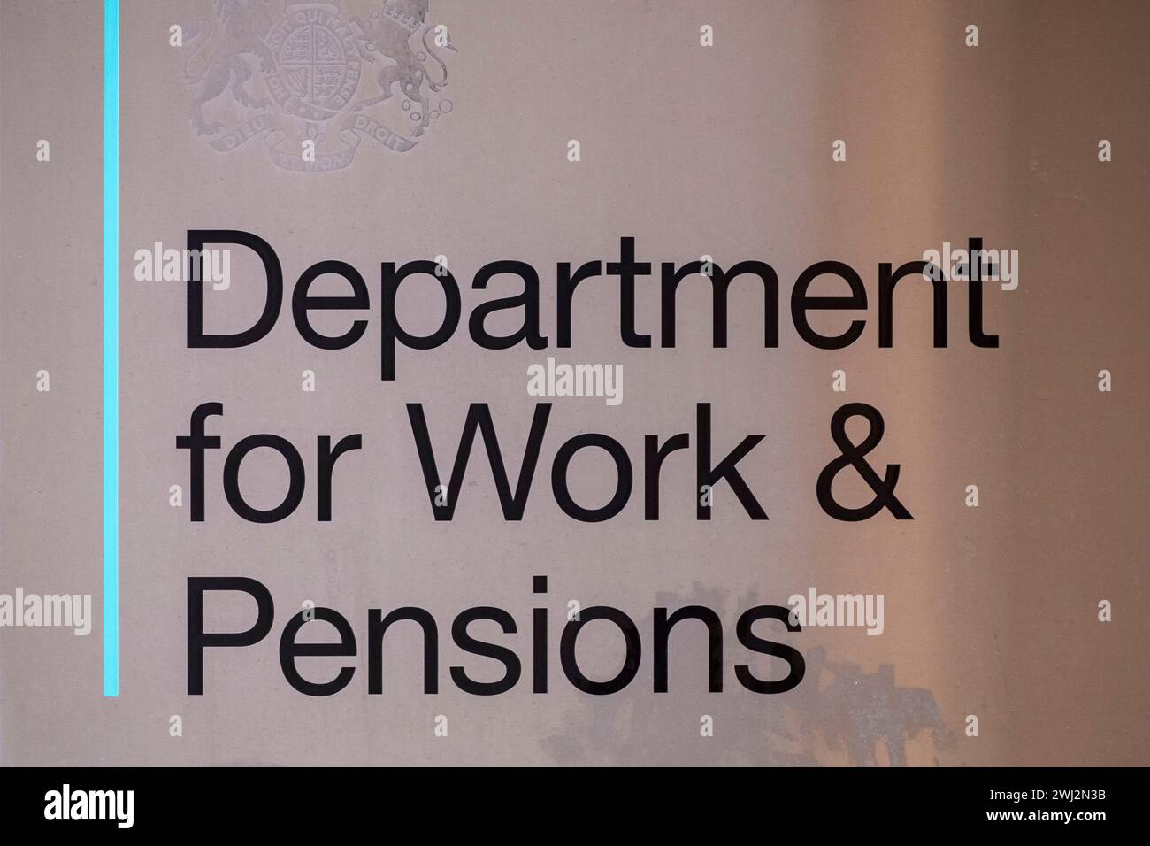 Department for Work and Pensions on 5th February 2024 in London, United ...