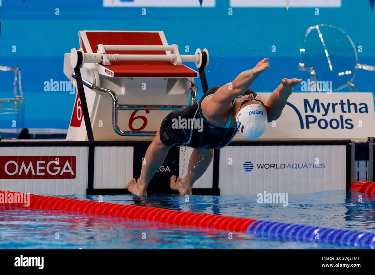 DOHA, QATAR FEBRUARY 12 Kira Toussaint of the Netherlands competing