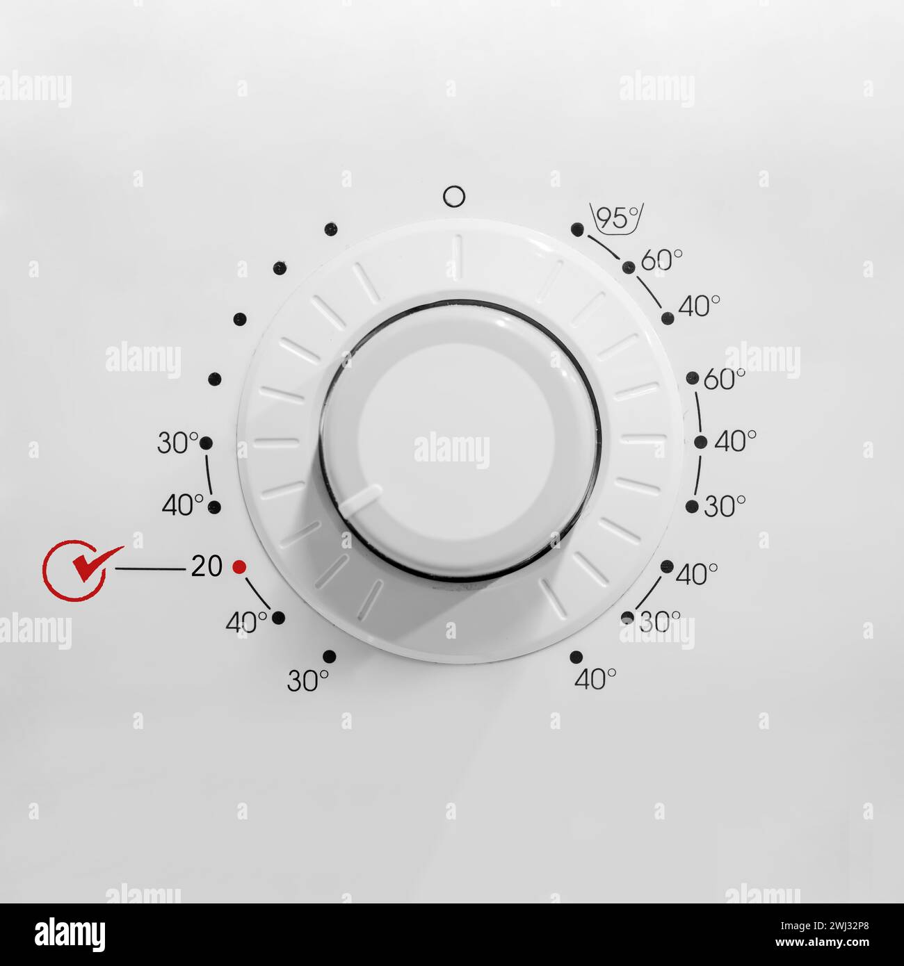 Washing machine control panel. display washing machine with displaying ...