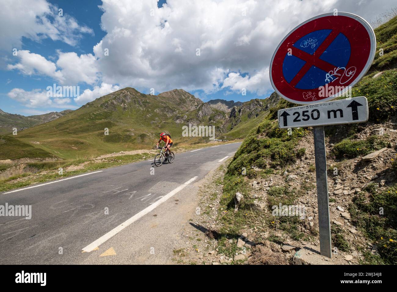 Col du Tourmalet, French Pyrenees, France Stock Photo