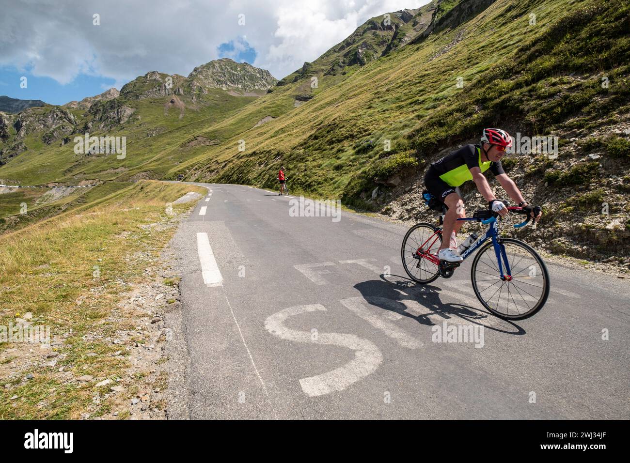 Col du Tourmalet, French Pyrenees, France Stock Photo