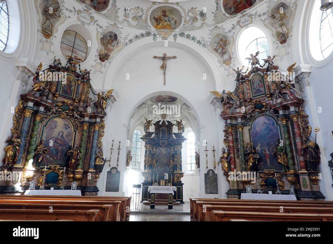 Altar of st sebastian hi-res stock photography and images - Alamy