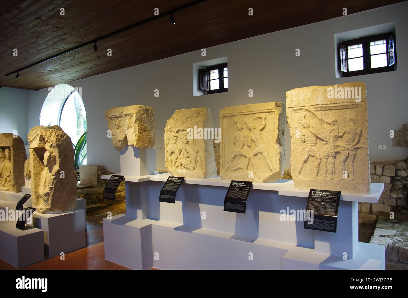 Samnite museum hi-res stock photography and images - Alamy