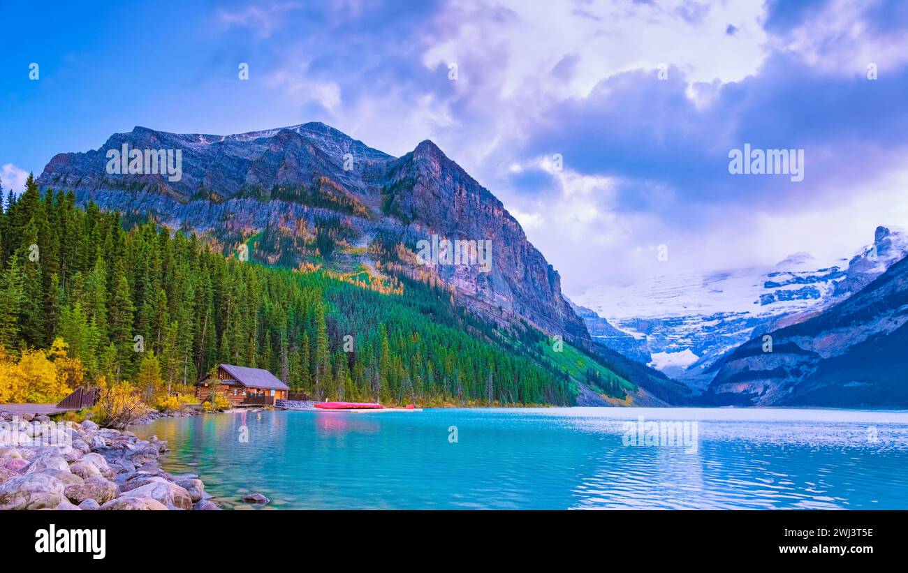 Lake Louise Canadian Rockies Banff national park, Beautiful autumn ...