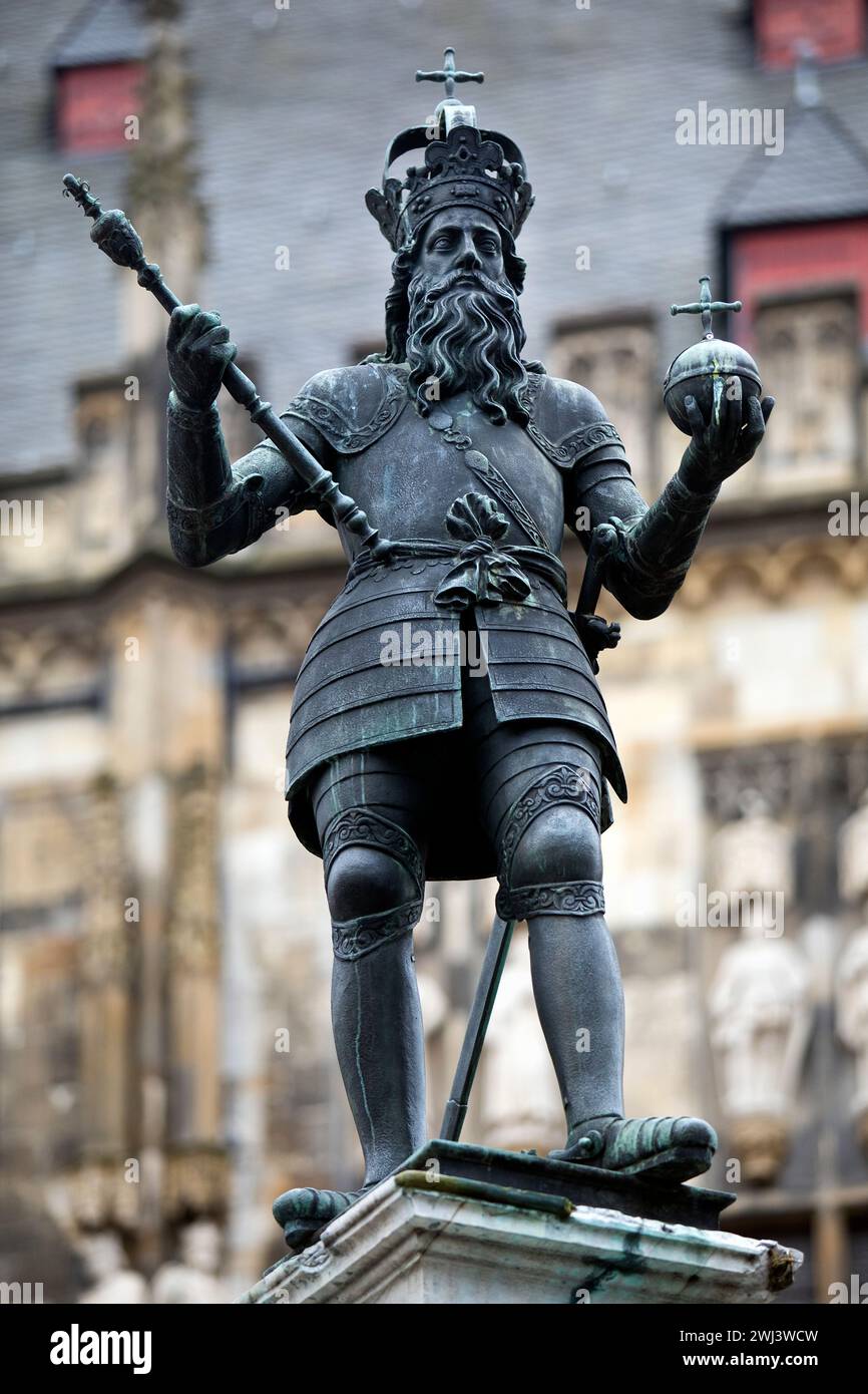 Aachen germany charlemagne hi-res stock photography and images - Alamy
