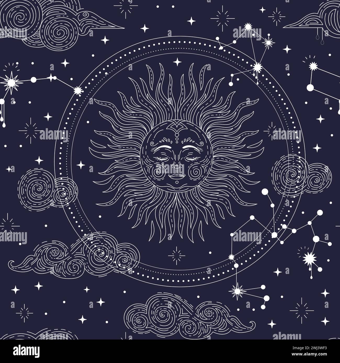 Constellation pattern hi-res stock photography and images - Alamy