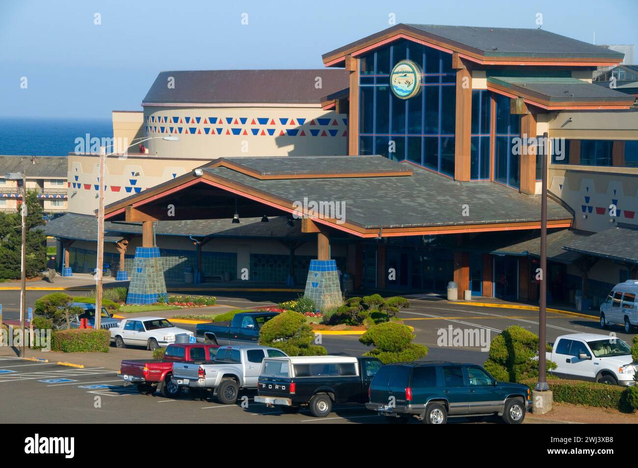 Chinook Winds casino, Lincoln City, Oregon Stock Photo