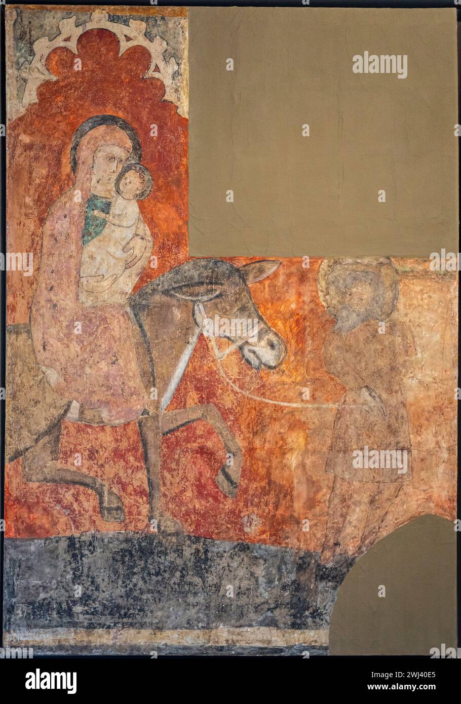 The escape from egypt Stock Photo - Alamy