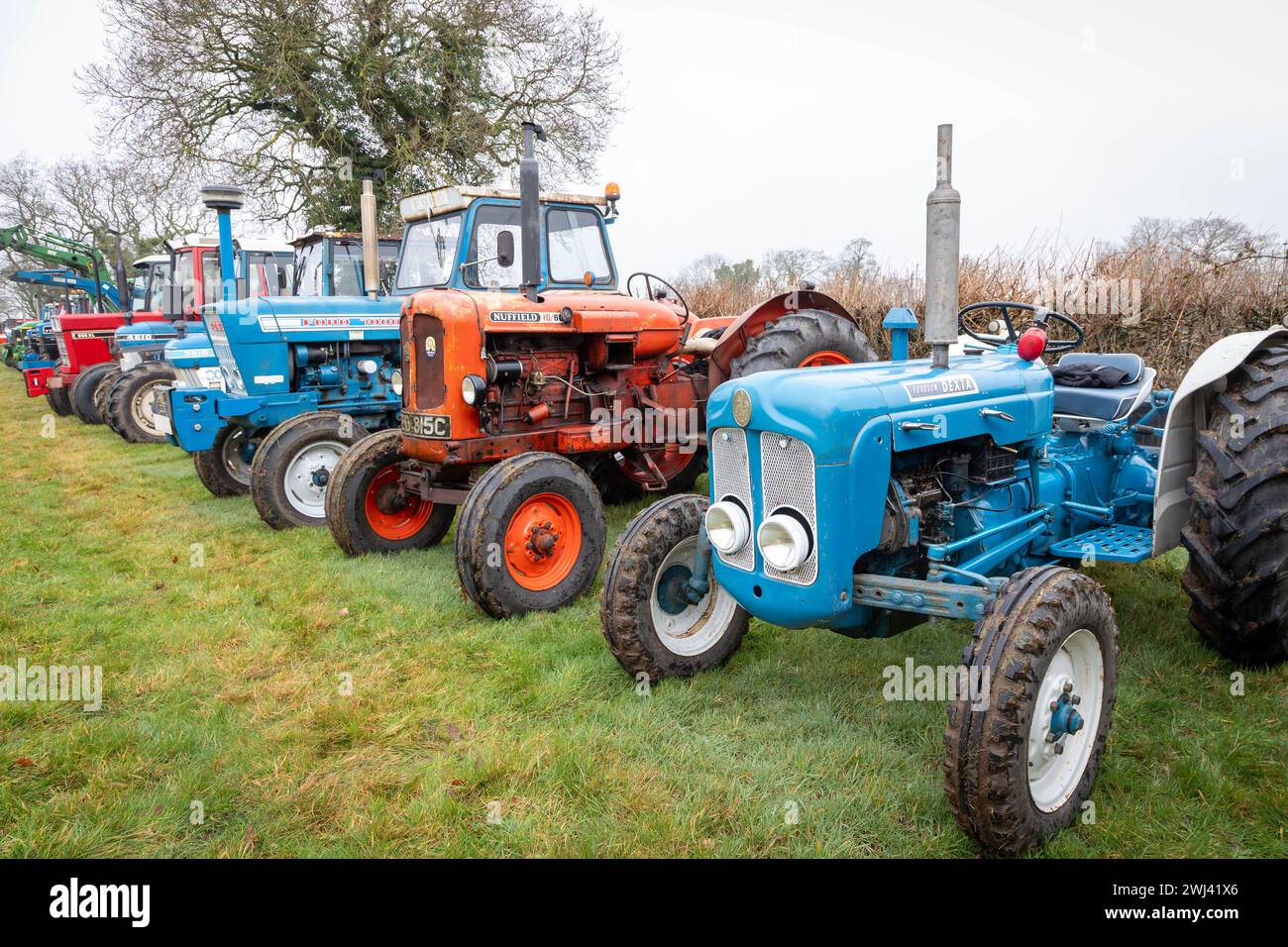 February 2024 Stretton Young Farmers Club hosted a charity Tractor Run around the villages of