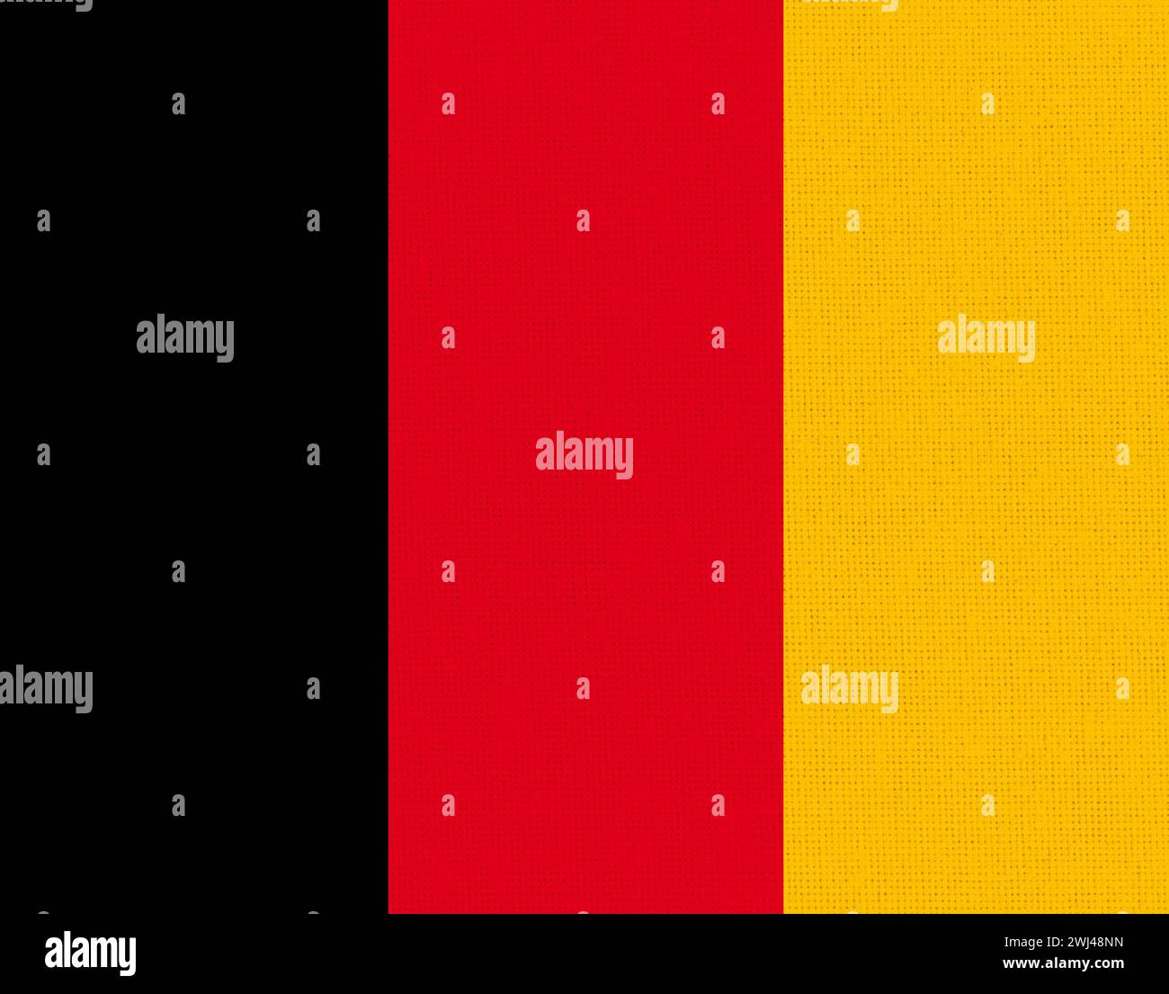 Flag of ReussEbersdorf. Historical flag of the part of Europe. Reuss