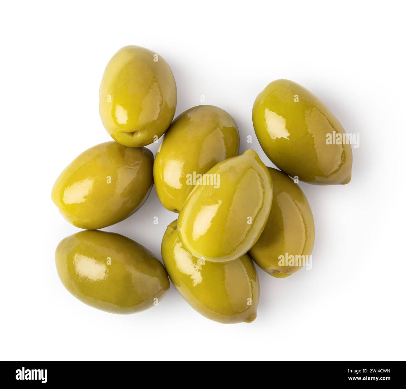 Olives isolated Stock Photo