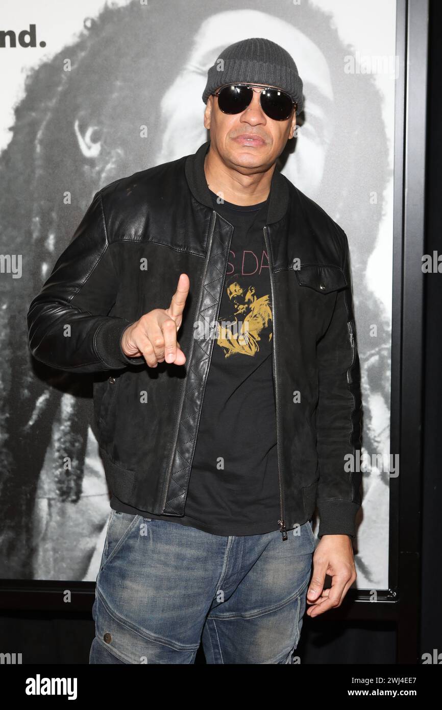 New York, United States. 12th Feb, 2024. Peter Gunz attends the Paramount Pictures and Dotdash Meredith's Special Screening of BOB MARLEY: ONE LOVE! held at the Dotdash Meredith Screening Room in New York, NY on February 12th, 2024 Credit: Sipa USA/Alamy Live News Stock Photo