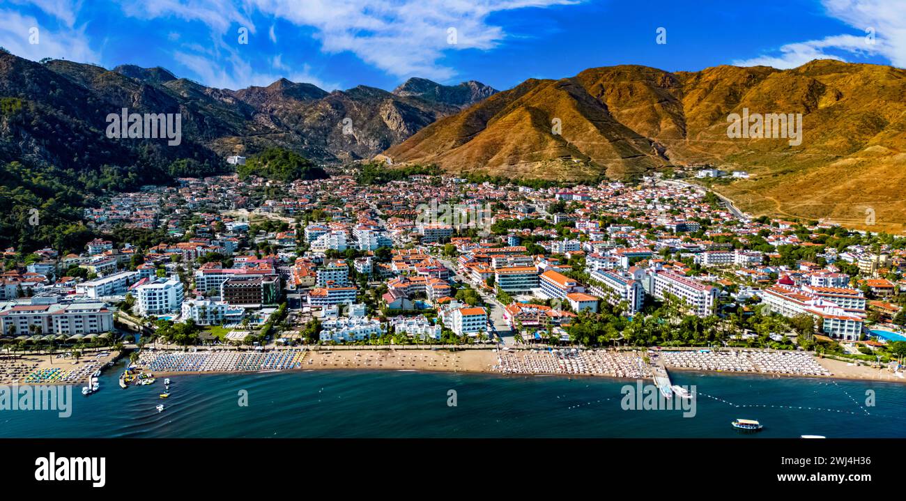 Aerial view of Icmeler Stock Photo - Alamy