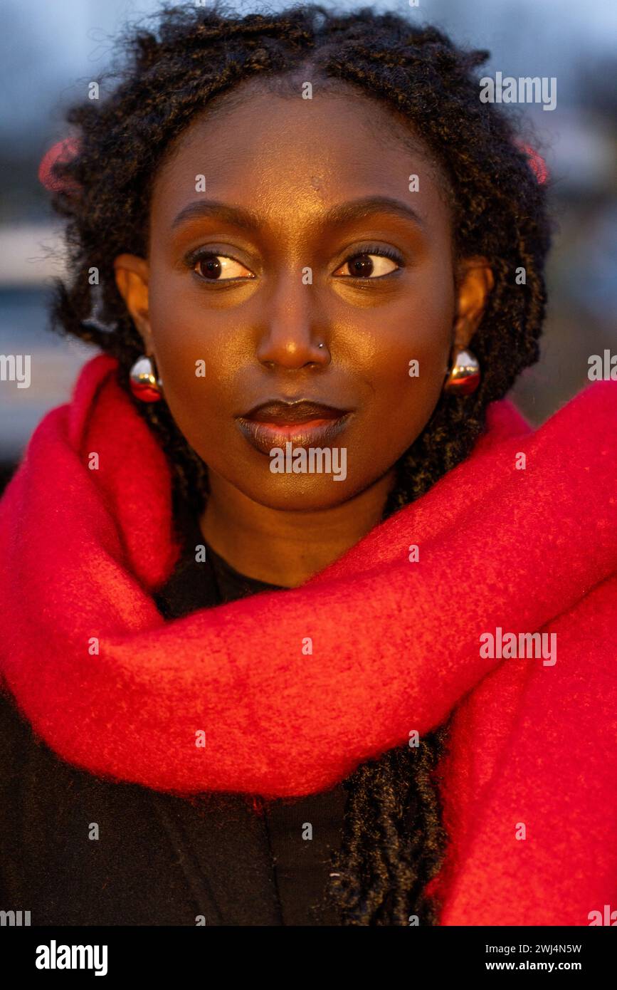 Golden Hour Contemplation Stock Photo - Alamy