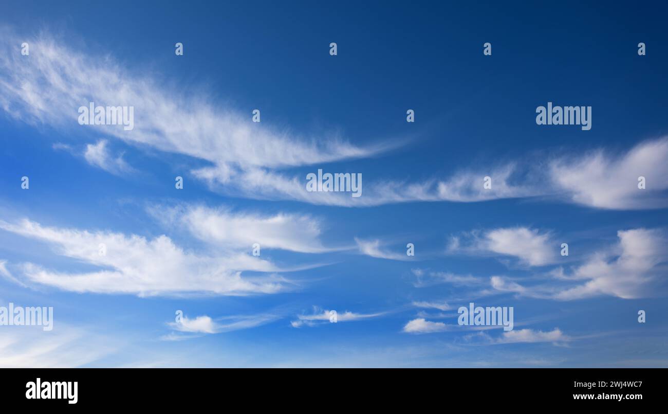 Summer blue sky cloud gradient hi-res stock photography and images - Alamy