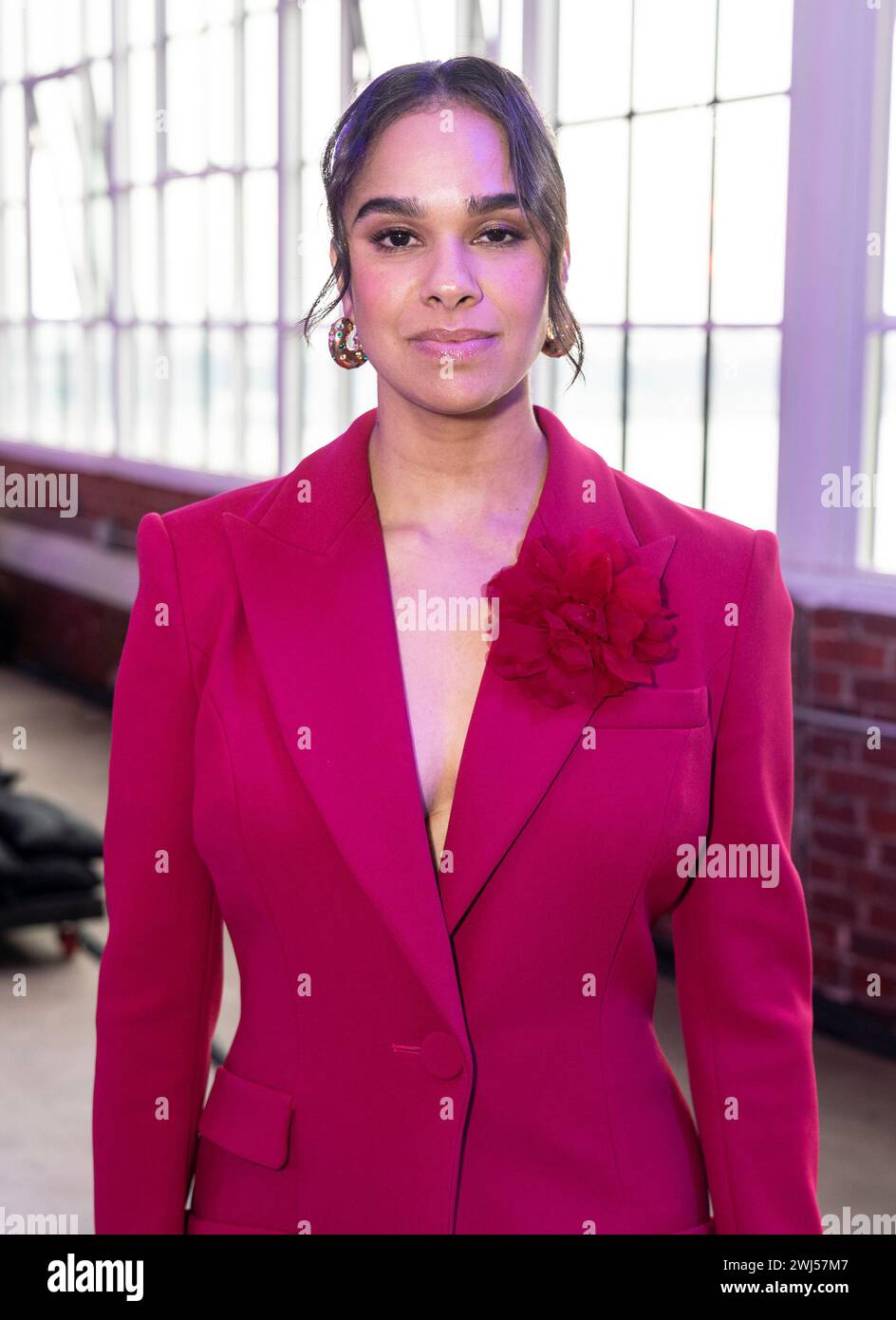 New York, USA. 12th Feb, 2024. Misty Copeland attends Pamella Roland