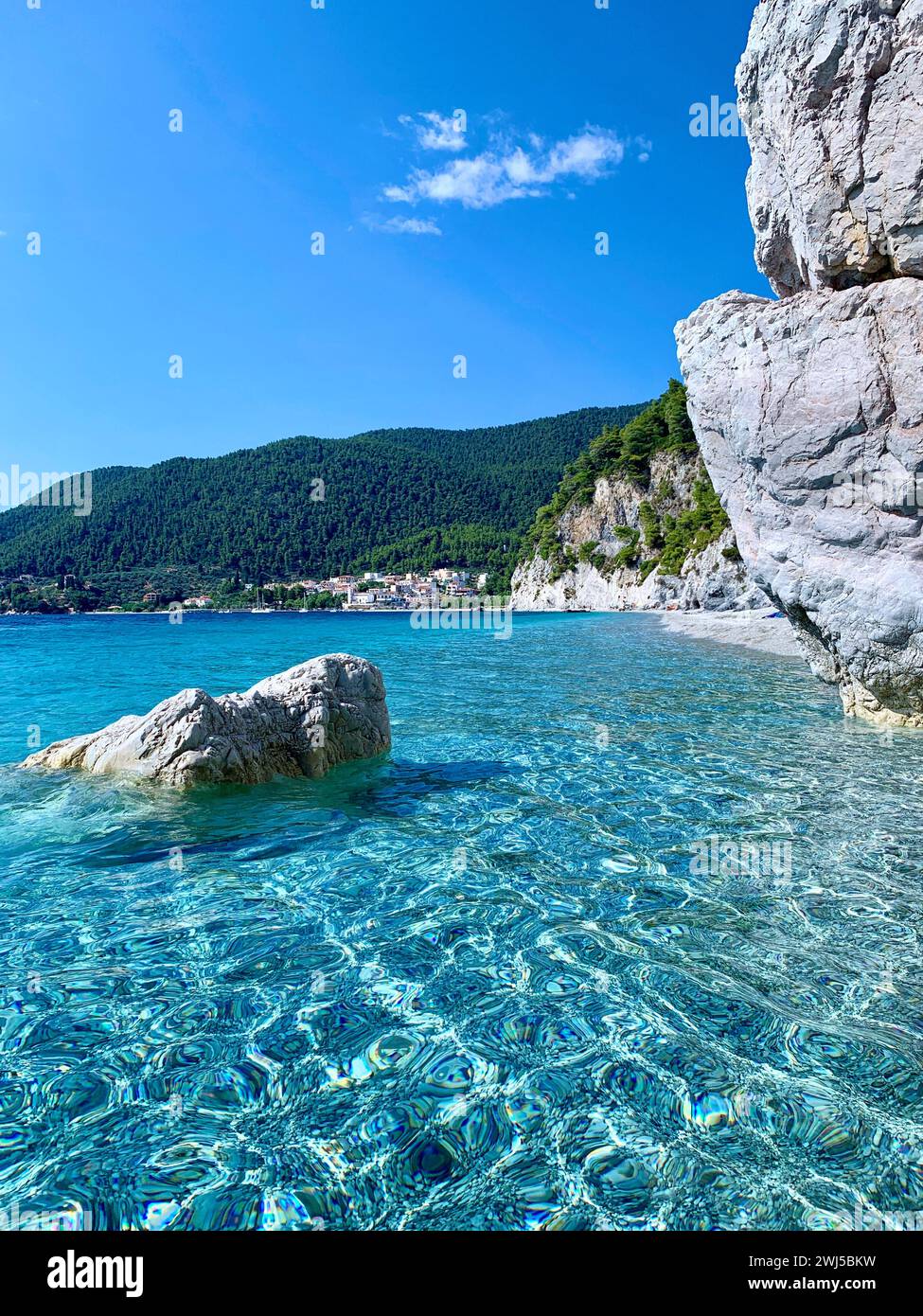 hovolo-beach-in-skopelos-in-the-summer-stock-photo-alamy