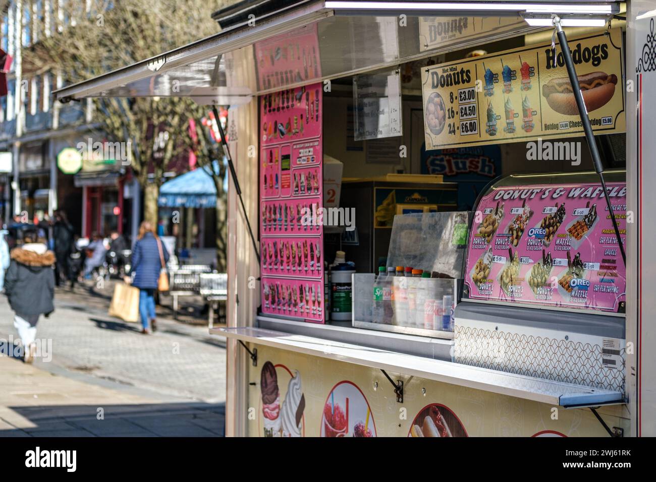 KingstonUponThames, London UK, February 12 2024, Traditional Italian