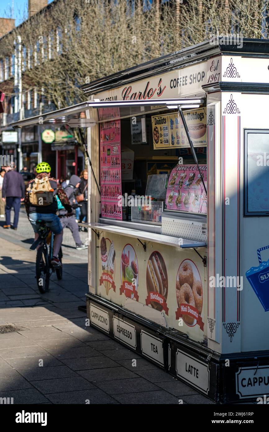 Kingston-Upon-Thames, London UK, February 12 2024, Traditional Italian ...