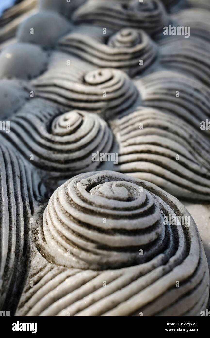 Jan 2024, Linh Ung Pagoda in Da Nang Stock Photo