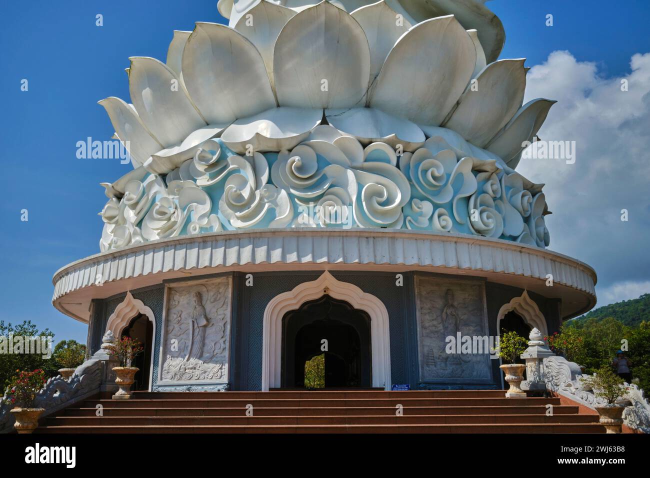 Jan 2024, Linh Ung Pagoda in Da Nang Stock Photo