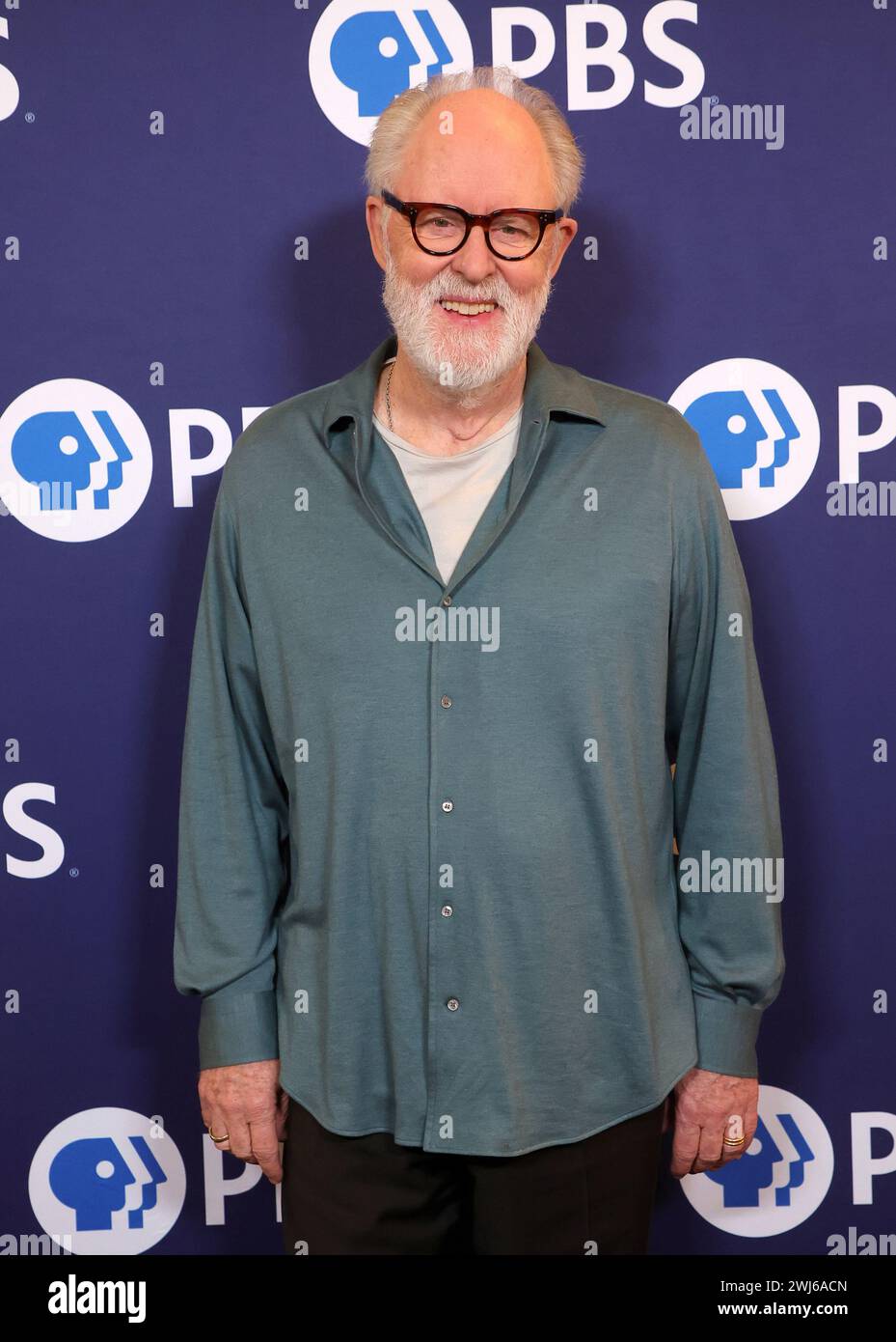 Pasadena, Ca. 12th Feb, 2024. John Lithgow of "Art Happens Here with