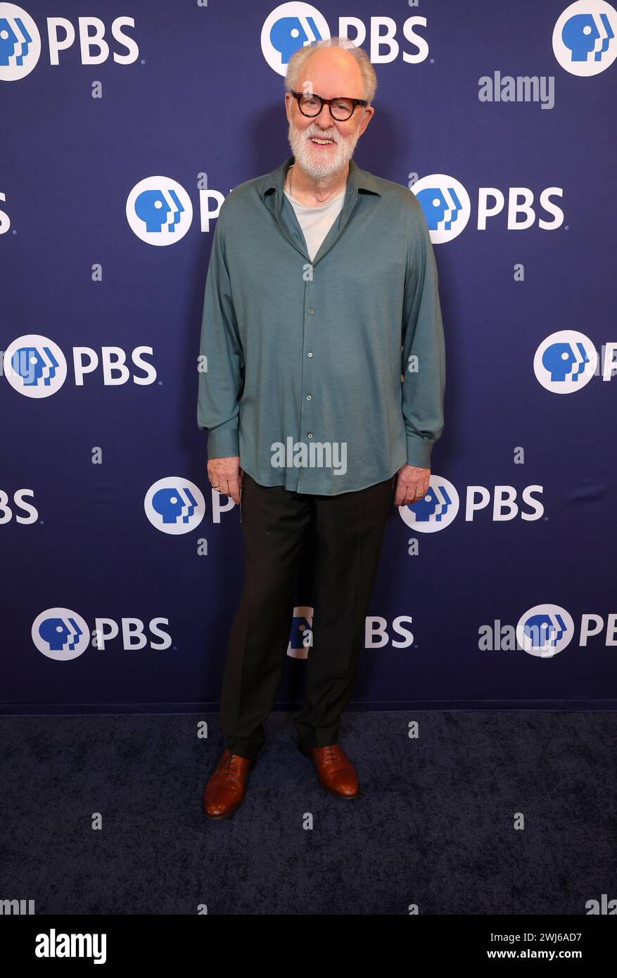 Pasadena, Ca. 12th Feb, 2024. John Lithgow of "Art Happens Here with