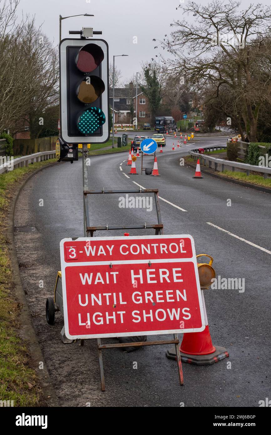 Temporary Traffic Lights Stock Photo Alamy Temporary Traffic Lights Stock Photo Alamy