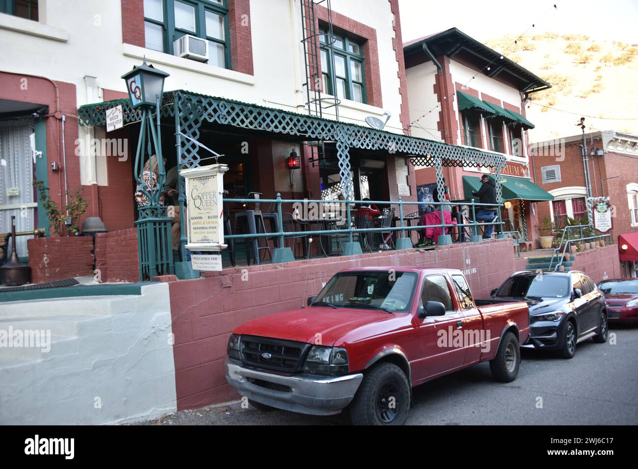 Vintage copper queen hotel hires stock photography and images Alamy