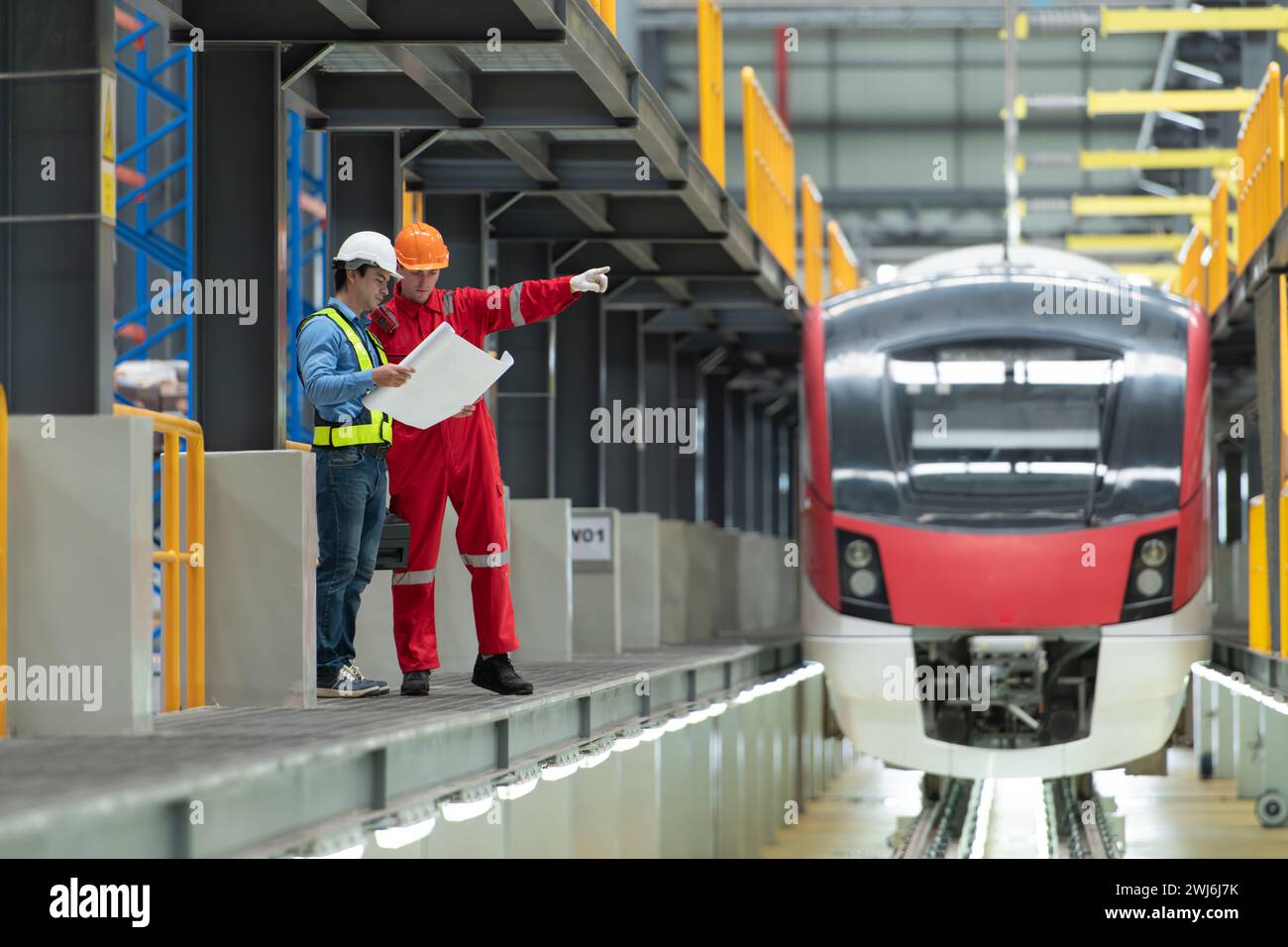 Train repair shop hi res stock photography and images Alamy