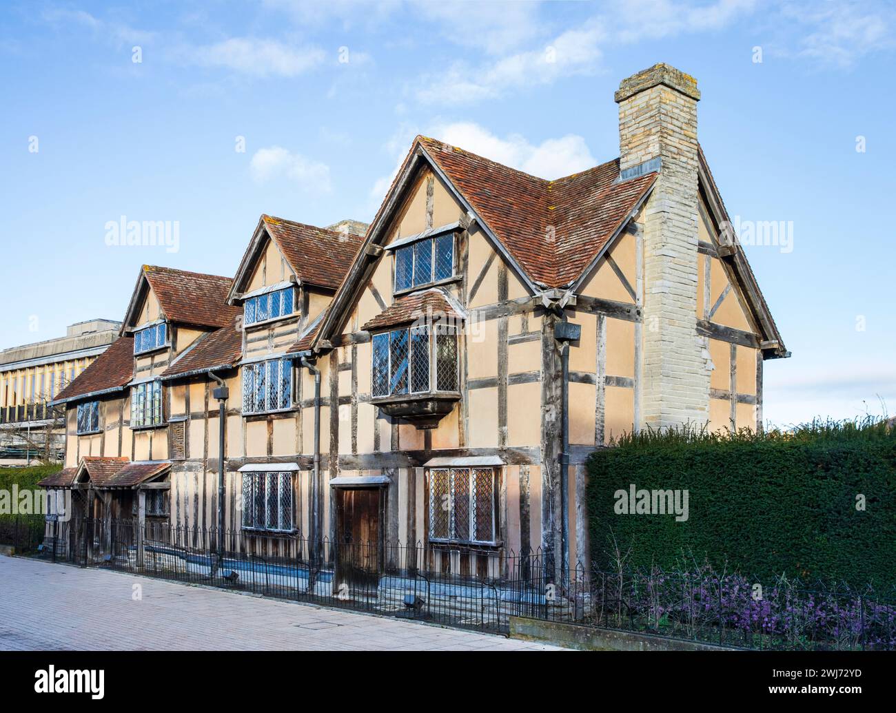 Shakespeare's birthplace Stock Photo