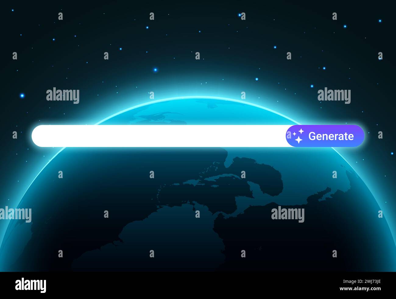 Ai generate prompt concept bar background ai generate futuristic