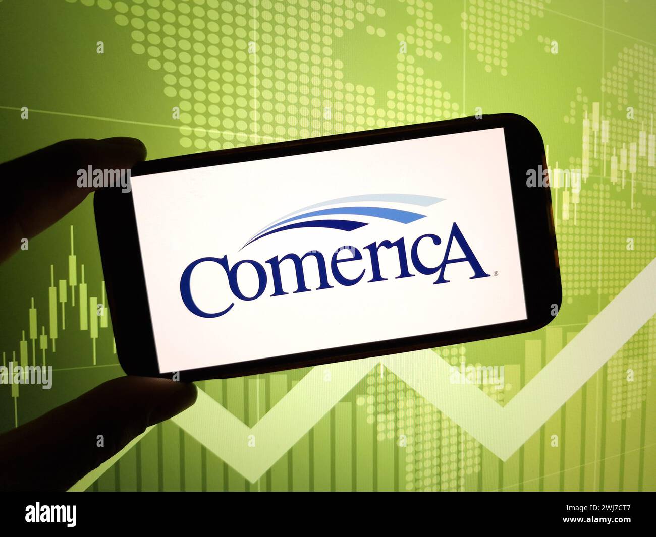 Comerica logo hi-res stock photography and images - Alamy