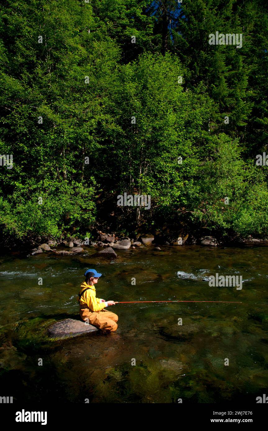 Flyfishing the North Santiam River, West Cascades Scenic Byway