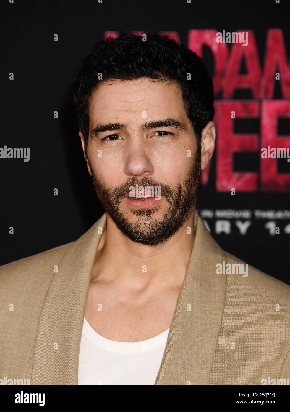 Los Angeles, California, USA. 12th Feb, 2024. Tahar Rahim attends the
