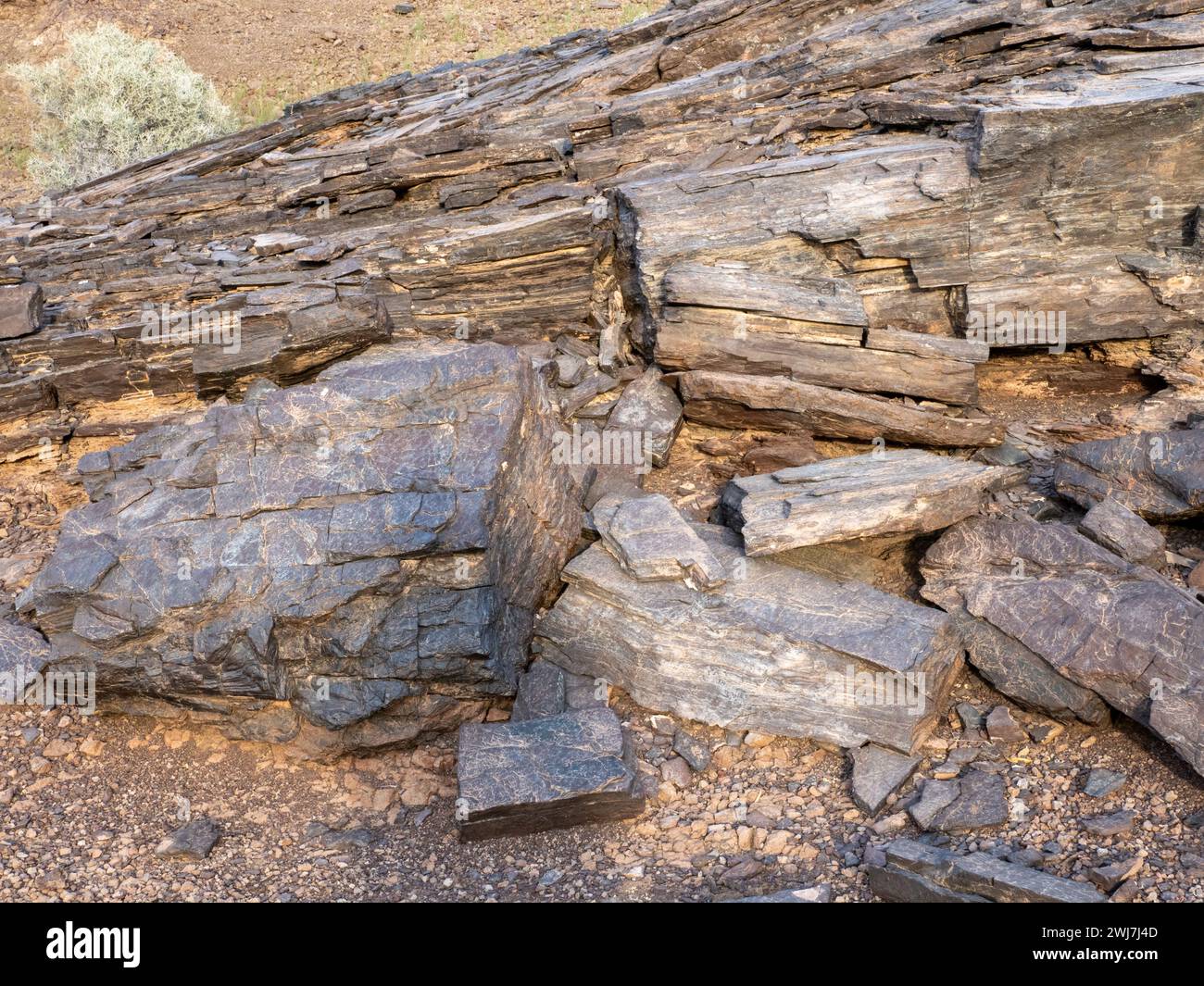 Metal rich umber sediments hi-res stock photography and images - Alamy
