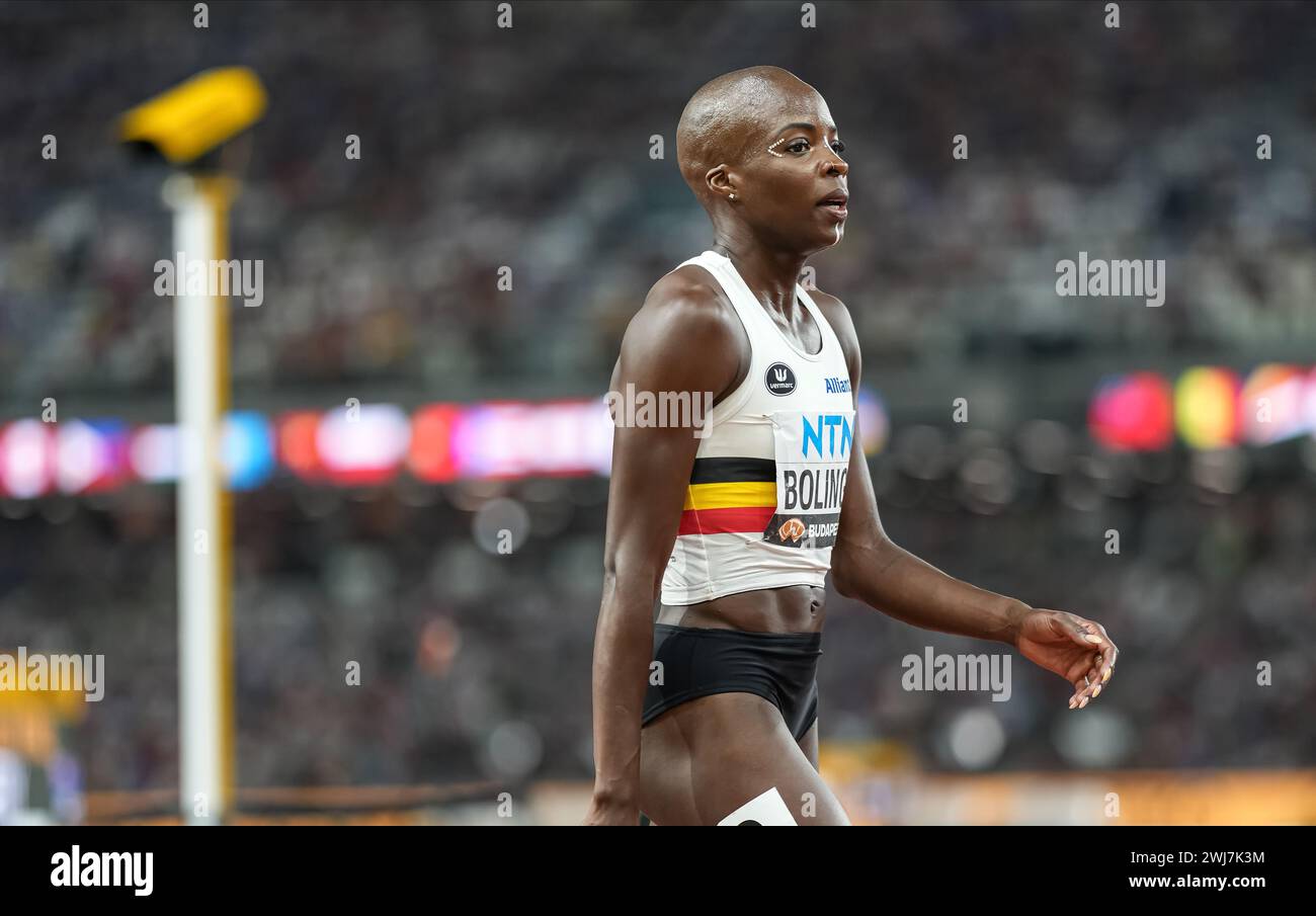 Cynthia BOLINGO participating in the 400 meters at the World Athletics ...