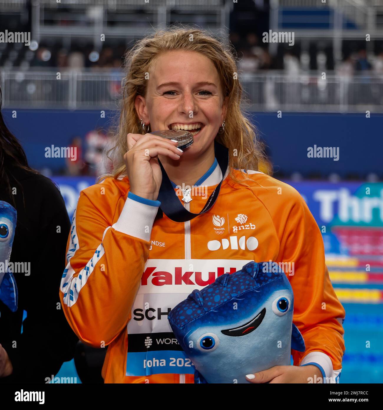 DOHA, QATAR FEBRUARY 13 Tes Schouten of the Netherlands competing in