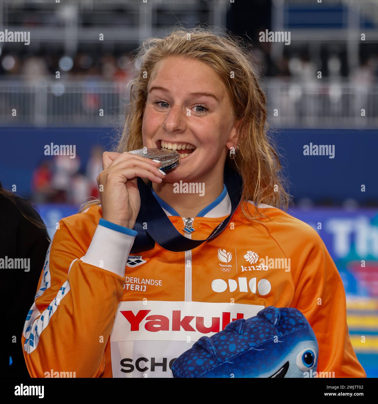 DOHA, QATAR FEBRUARY 13 Tes Schouten of the Netherlands competing in